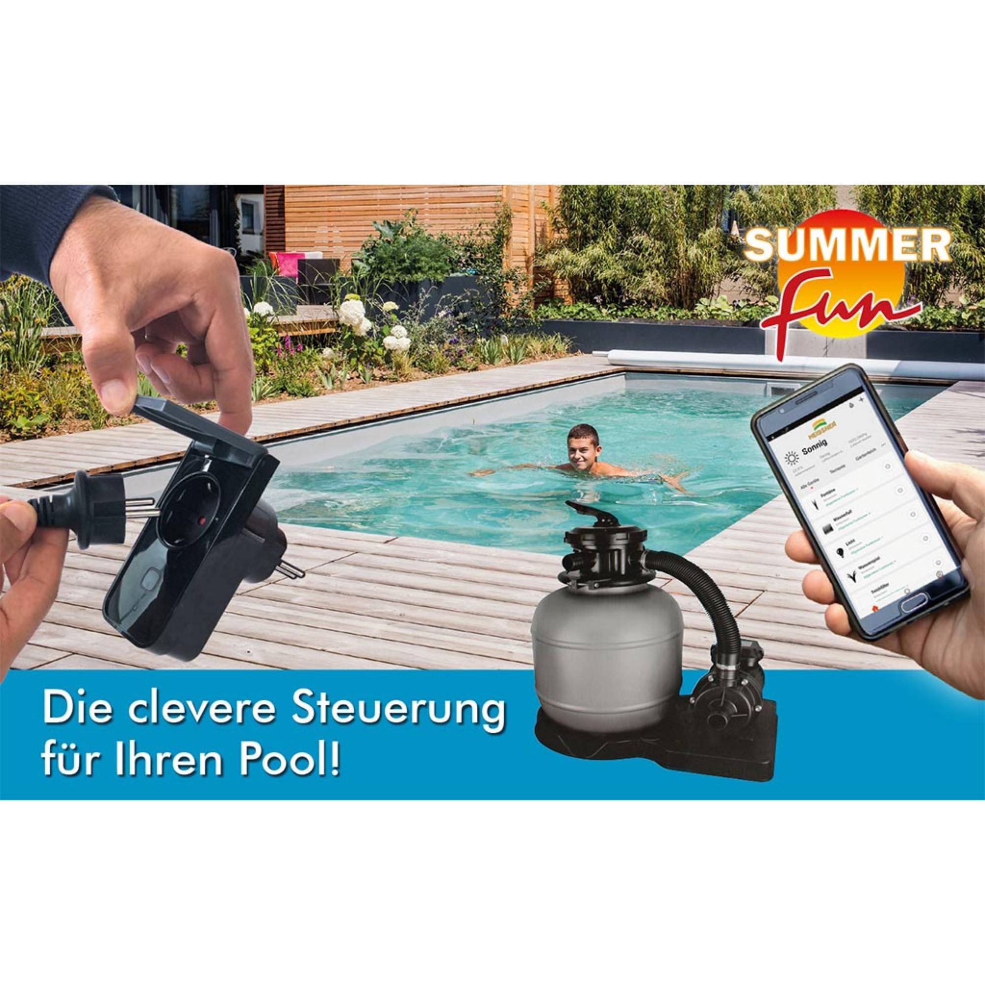 Summer Fun Poolfilter-Set BestClean Smart